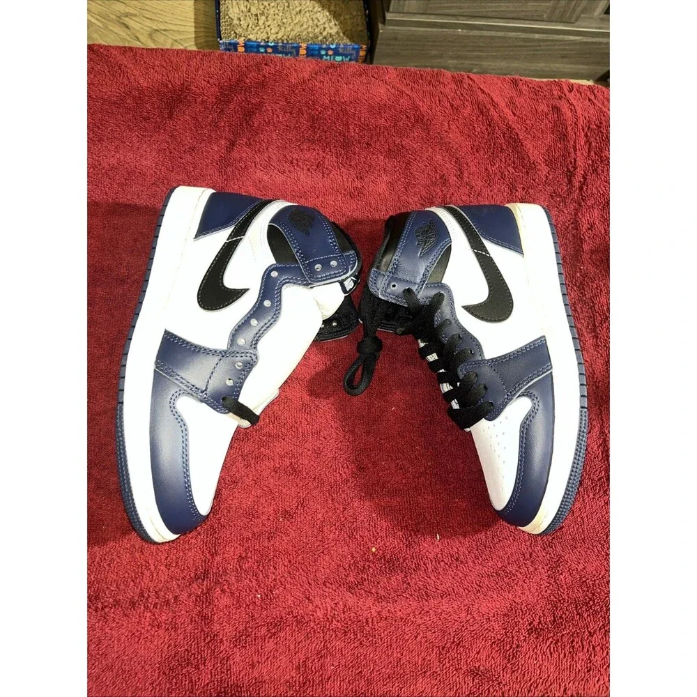Size 5 - Air Jordan 1 Retro OG High Midnight Navy
